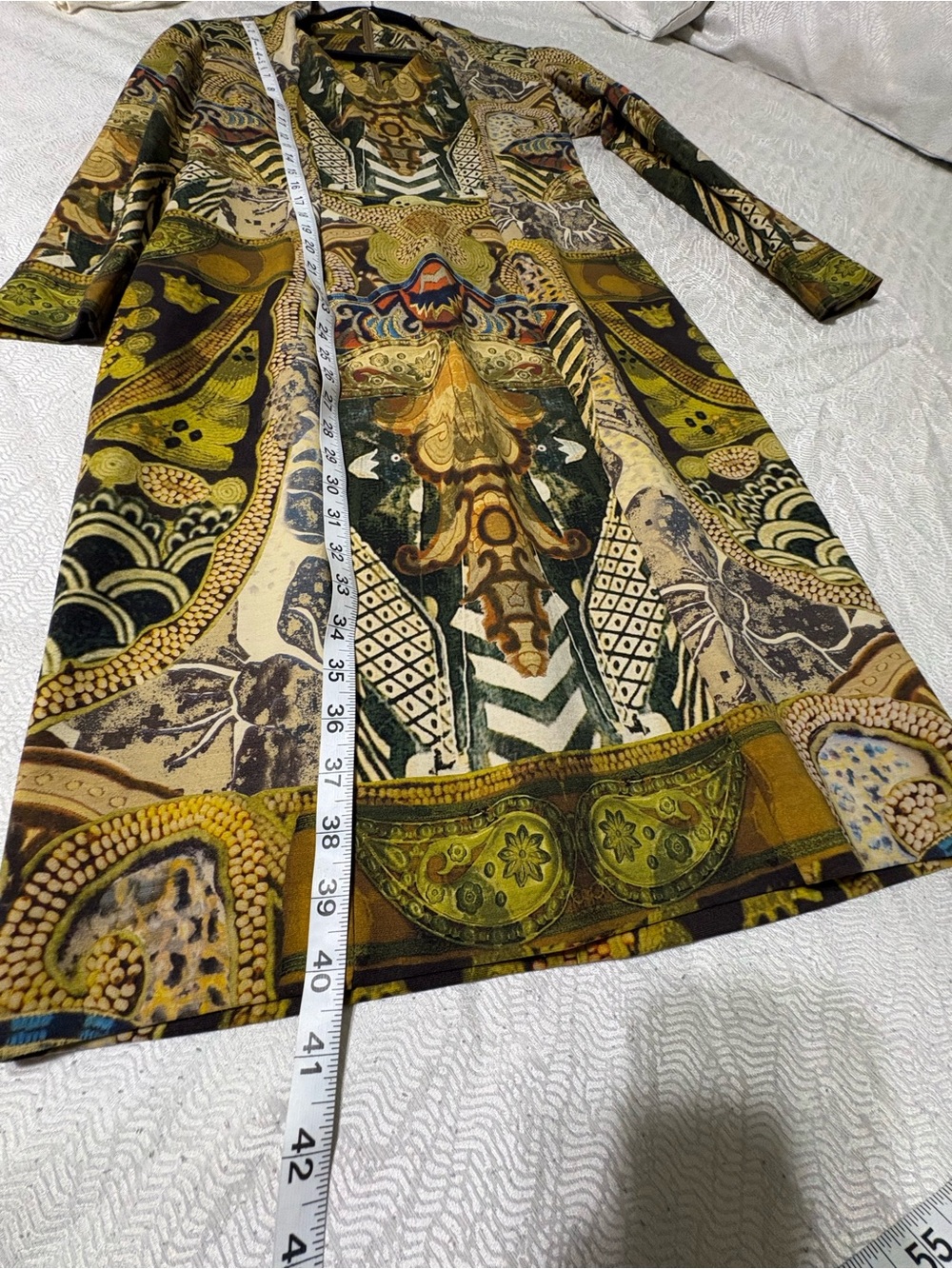 ETRO SPA VIA SPARTACO 3 20135 MILANO -ITALIA Patterned MIDI Dress - Picture 5 of 16
